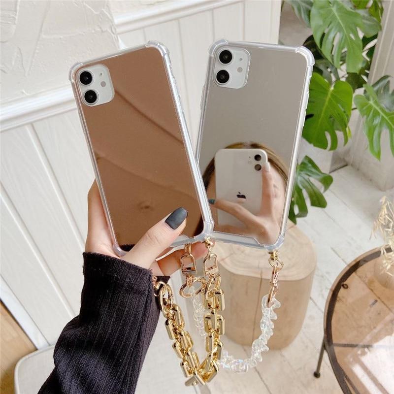 Fashionista Mirror Chain Case iPhone