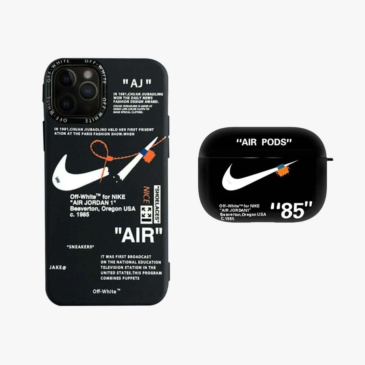 Eladás | Nike X off White Phone & AirPods tok | Kétcsomagolás