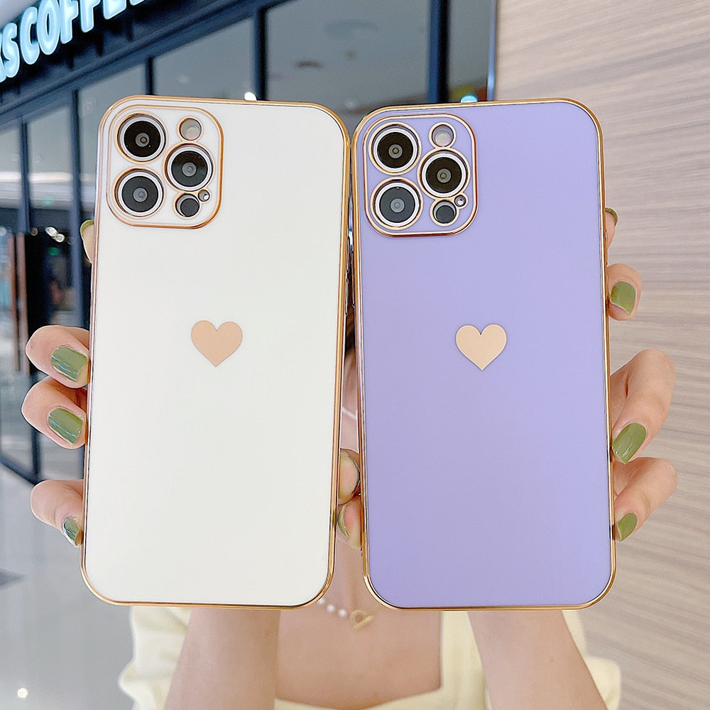Love Heart Full Cover Case iPhone