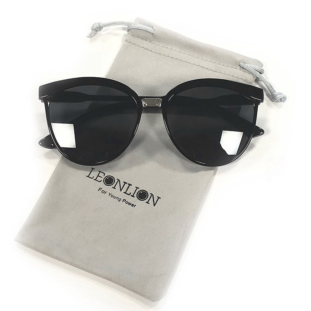 Leonlion Candies Brand Designer Cat Eye Solbriller Kvinner Luksusplast Solbriller Klassisk Retro Outdoor Oculos de Sol Gafas