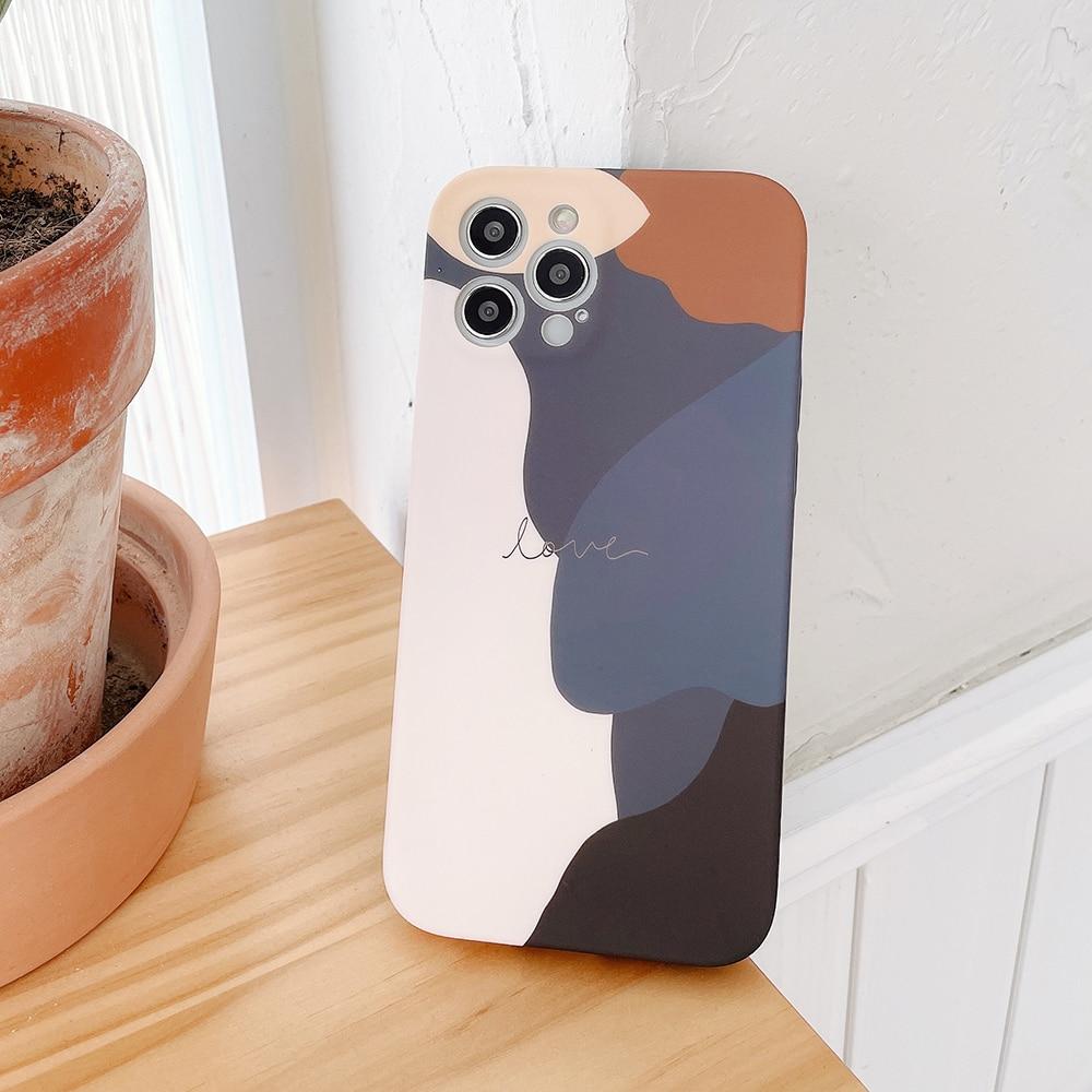 Hue absztrakt iPhone tok