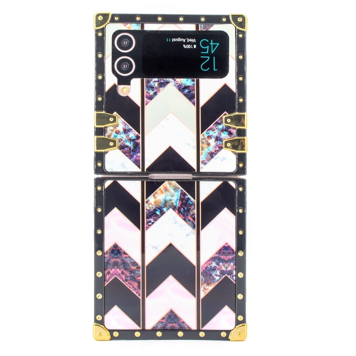 Samsung Galaxy Z Flip6/5/4/3 5G neliökotelo "kloriitti"