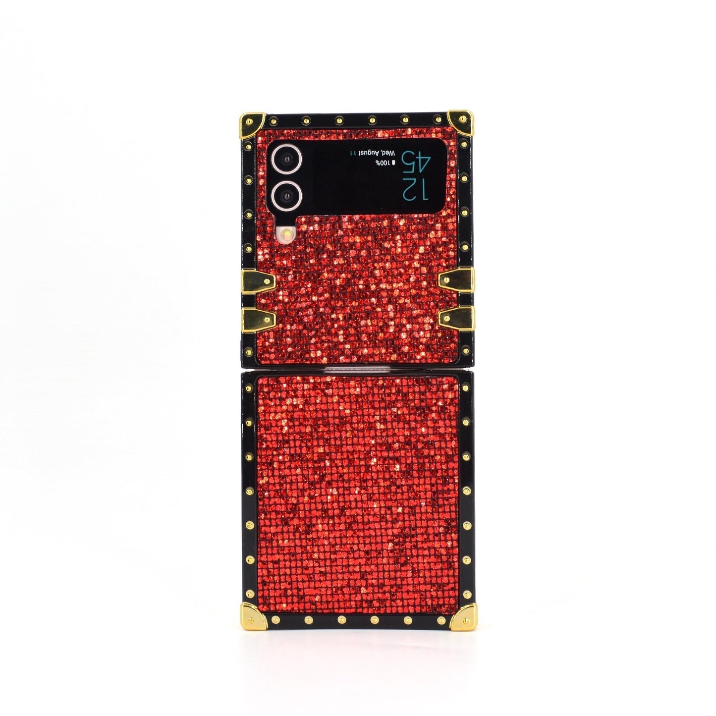 Samsung Galaxy Z Flip6/5/4/3 5G -neliökotelo "Ruby"