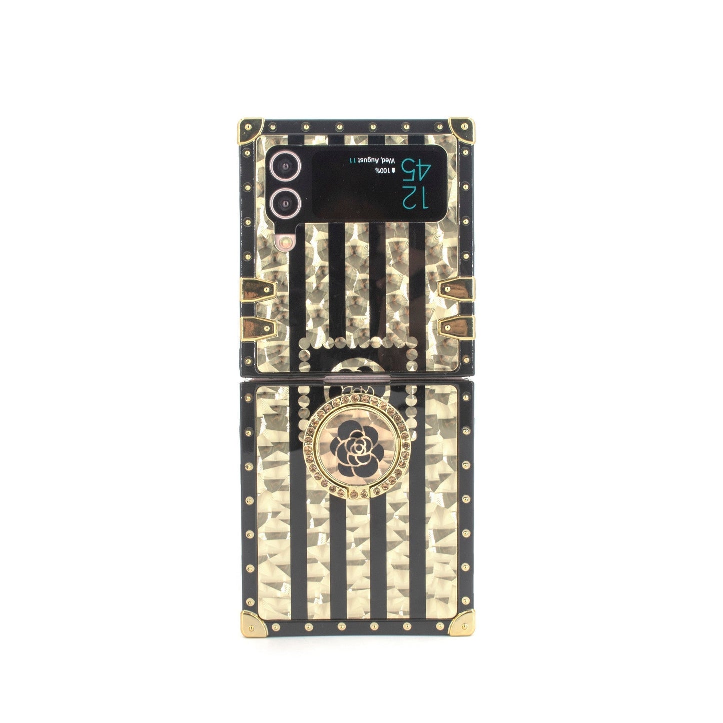 Samsung Galaxy Z Flip6/5/4/3 5G neliökotelo "Yang Ring"