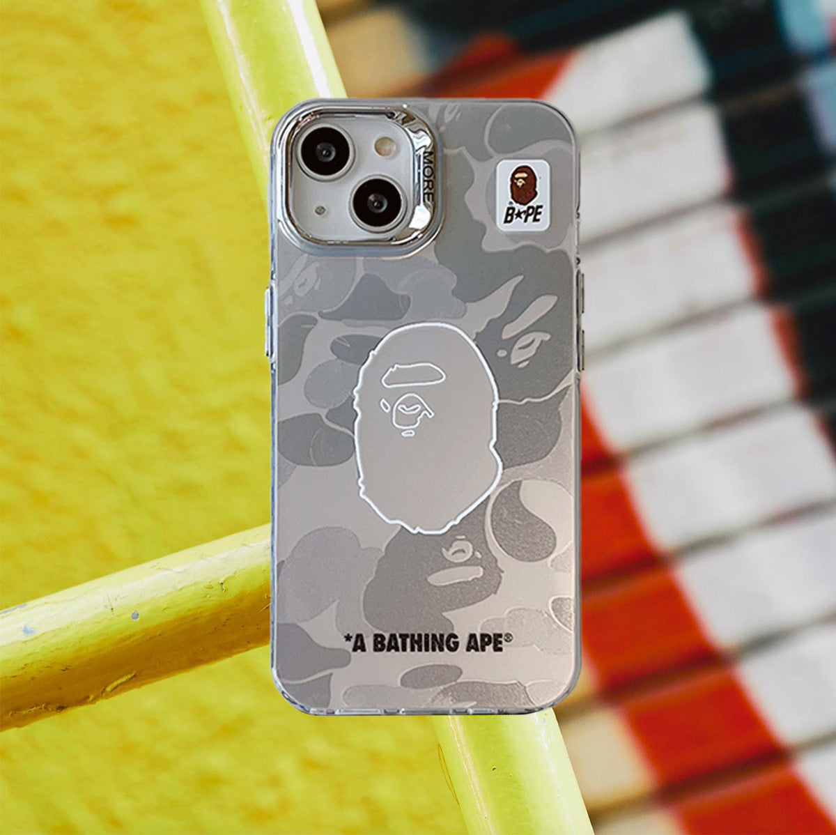 Korlátozott iPhone tok | Ape ezüst camo 1