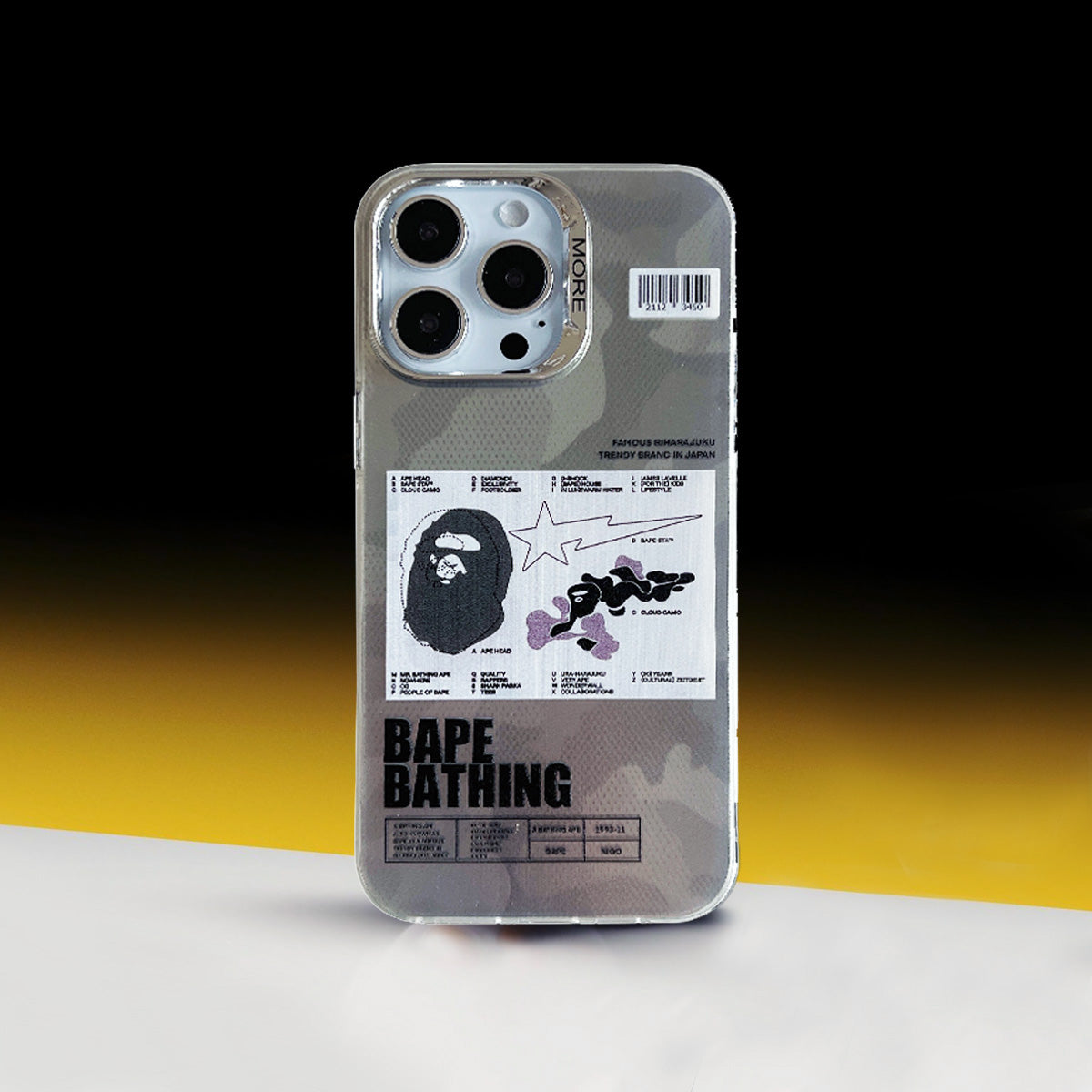 Custodia per iPhone limitata | Mappa scimmia