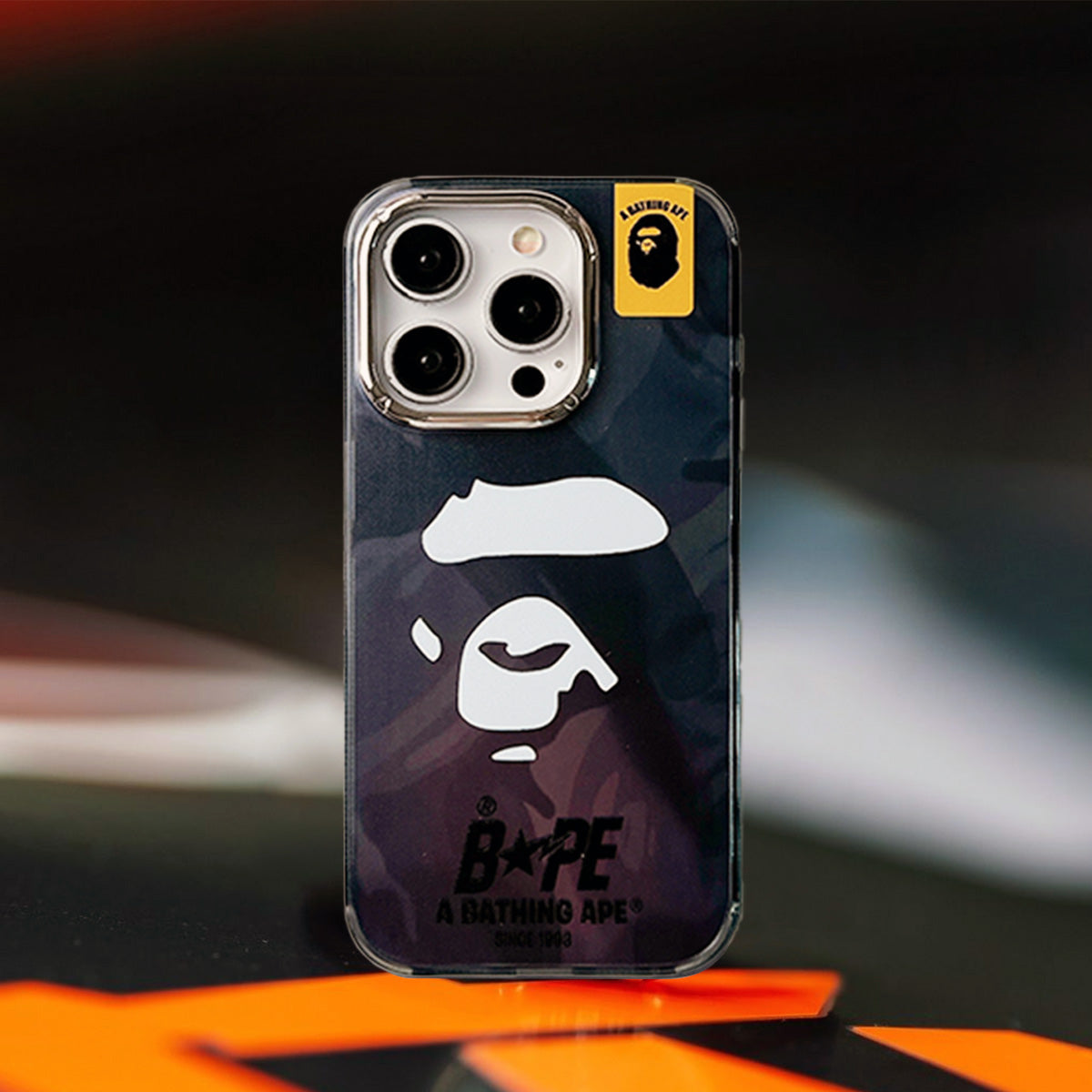 Carcasă iPhone limitată | APE BLACK HEAD 1