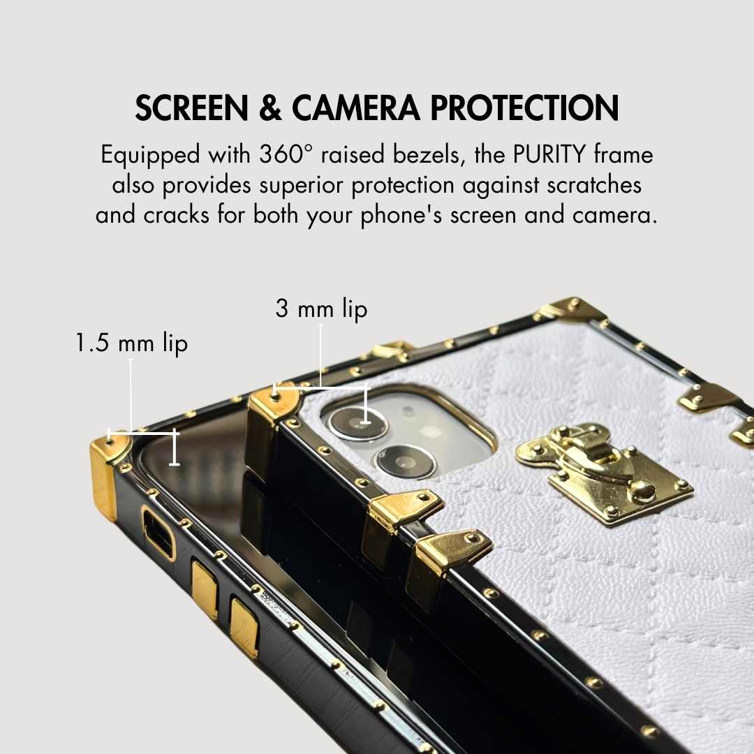 Samsung -kotelo "valkoinen nahka"