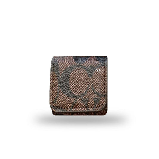 Luksusowe autokar Airpods Cause Dark Brown-YH240425