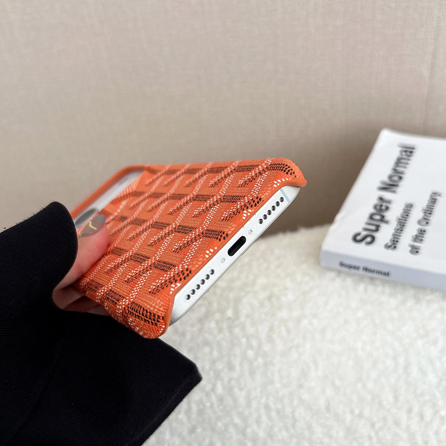 Nytt klassiskt lyxigt telefonfodral 07