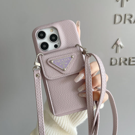 PRA kártya tartó lánc iPhone tok
