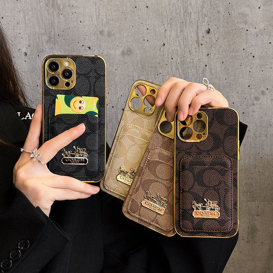 COA kártya táska bőr iPhone tok
