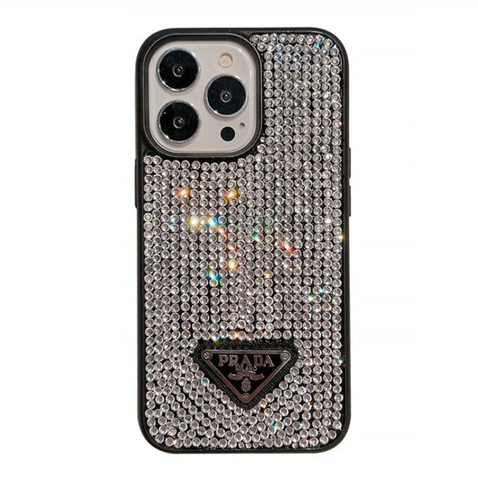PRA Diamond Crossbody Chain iPhone Hülle