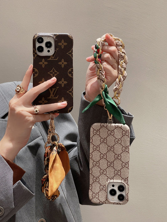 Lou selyem karkötő iPhone tok