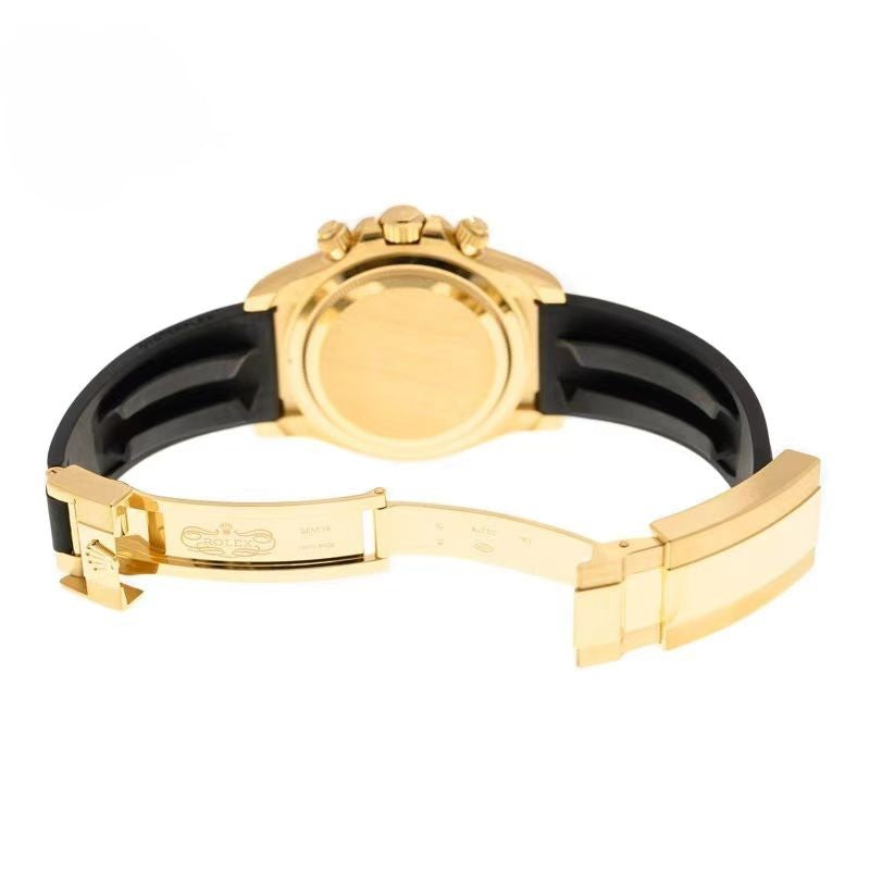 Lyx Chronograph Sportklocka med gummiband