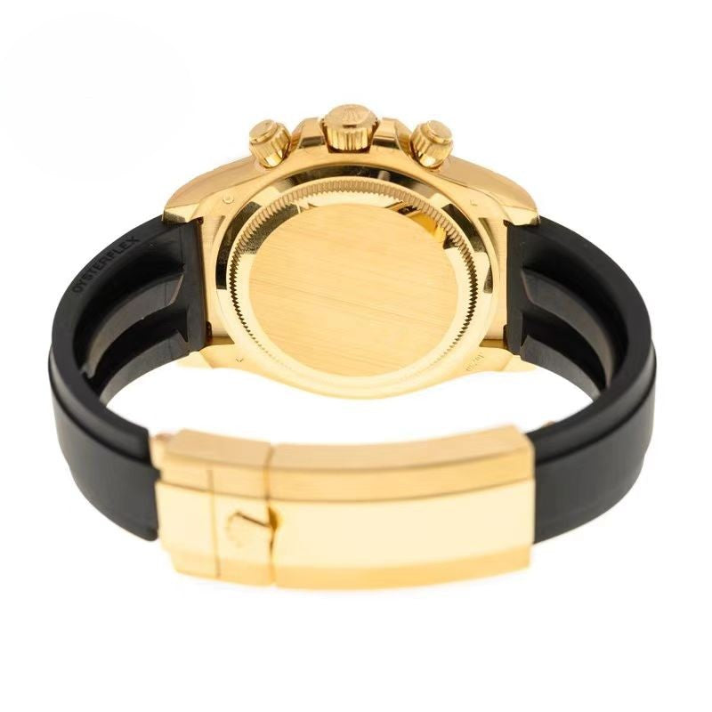 Lyx Chronograph Sportklocka med gummiband