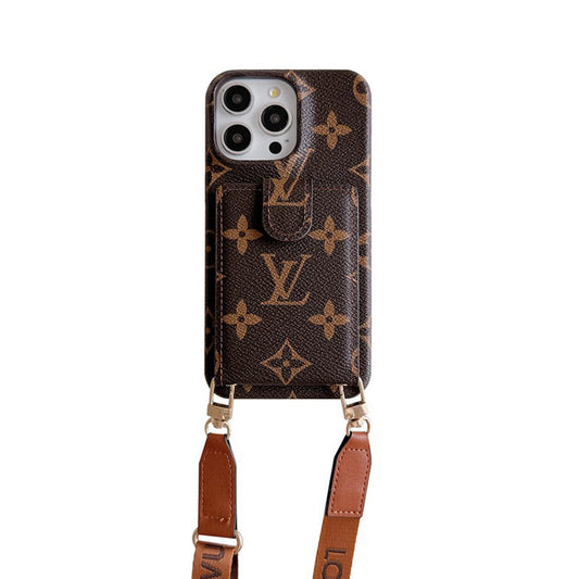 Lou Card Bag Crossody Chain iPhone tok