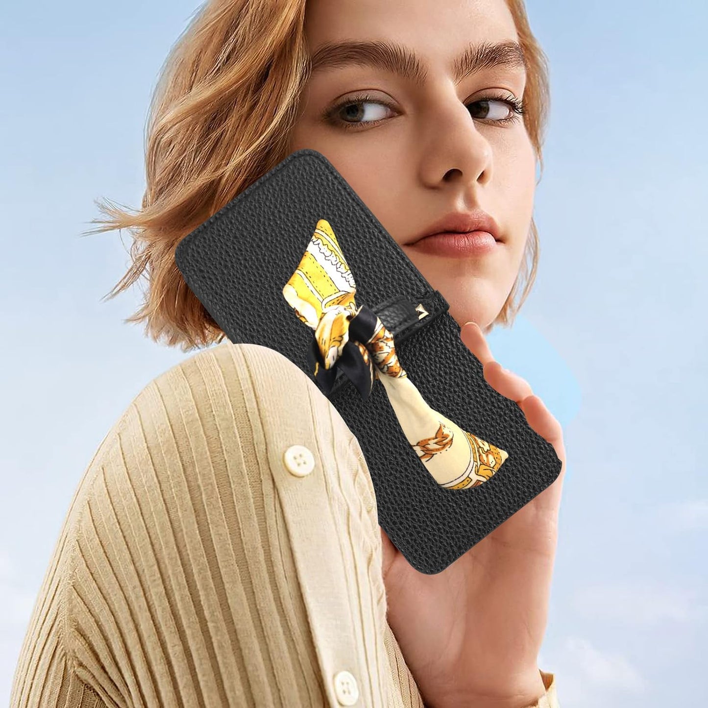 Samsung Luxury Leather Galaxy Z Flip 5/4 -kotelo