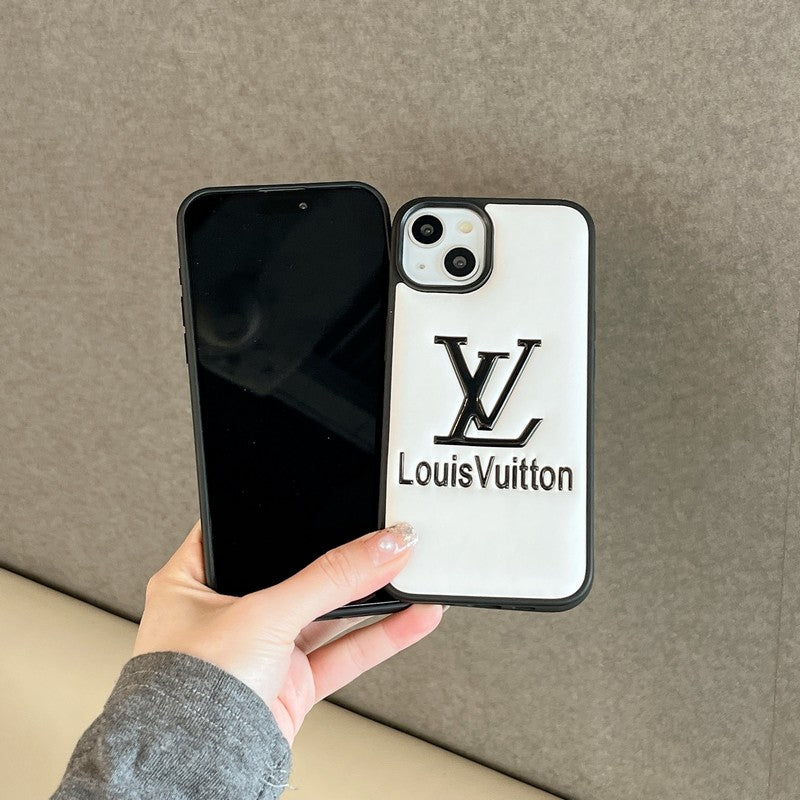 Custodia per iPhone Lou in pelle