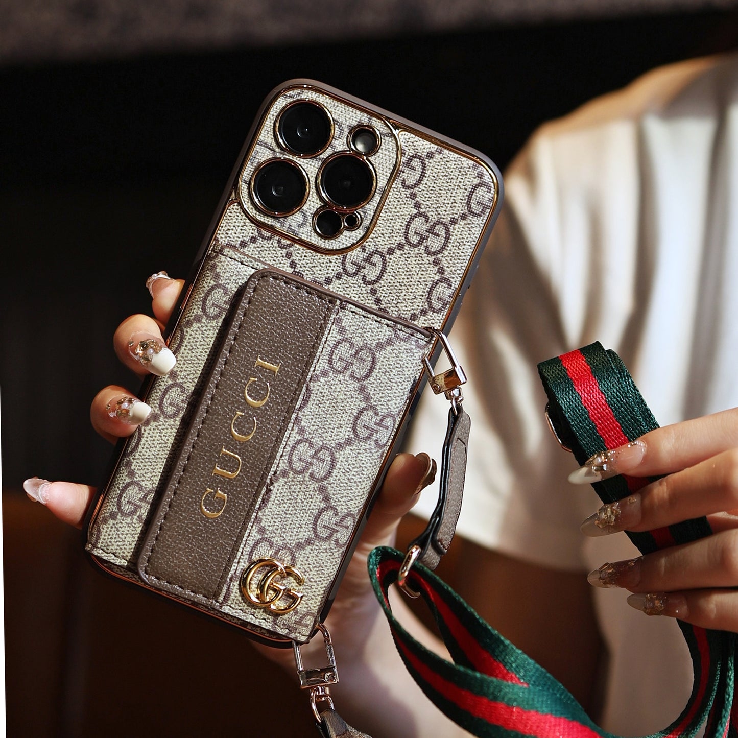 New Classic Luxury Card Holder Phone Case  03