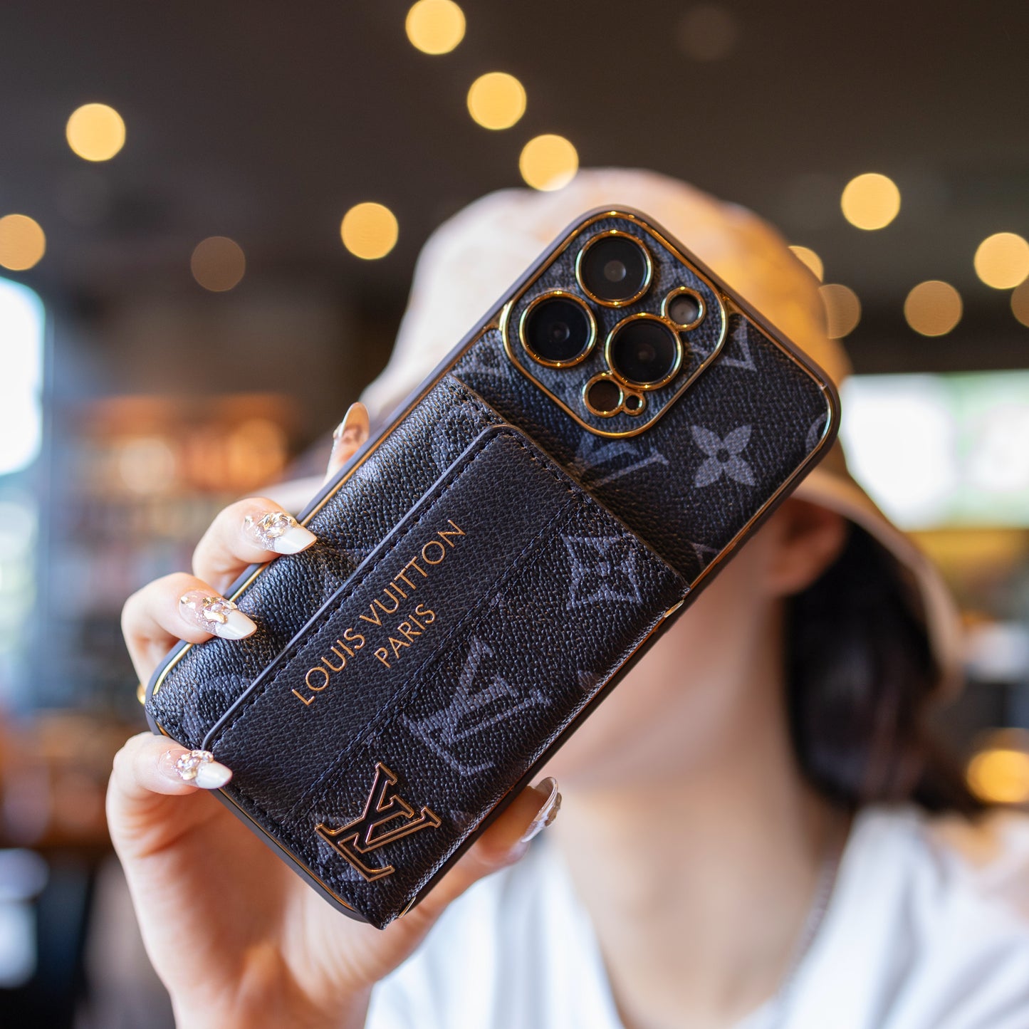 New Classic Luxury Card Holder Phone Case  02