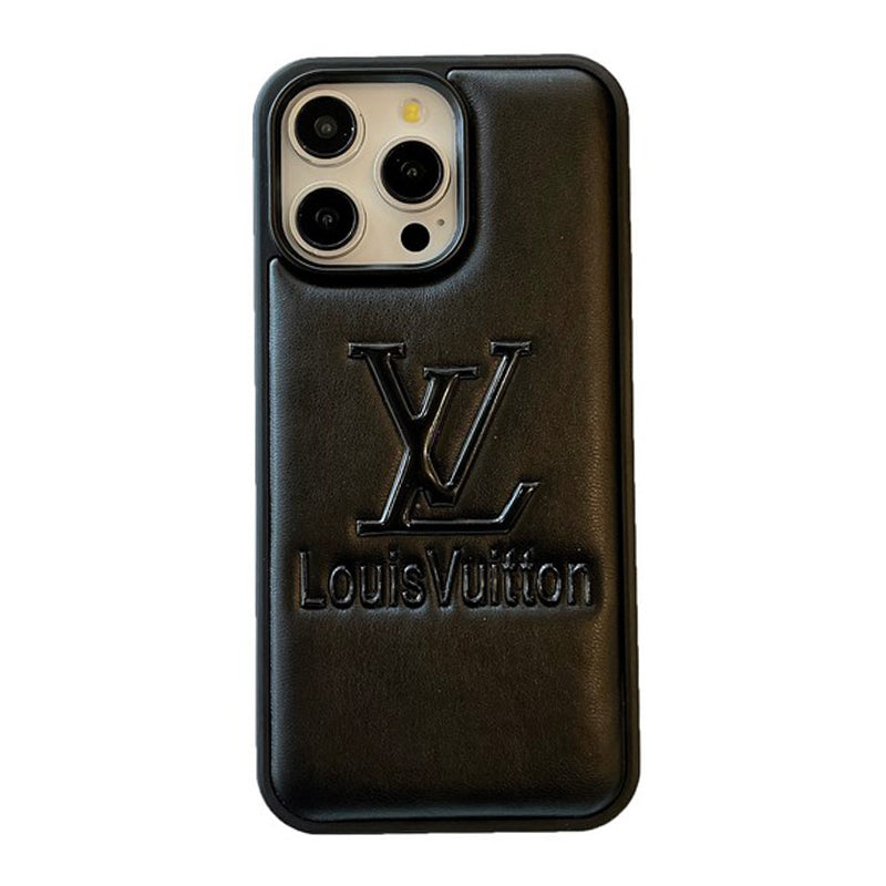 Custodia per iPhone Lou in pelle