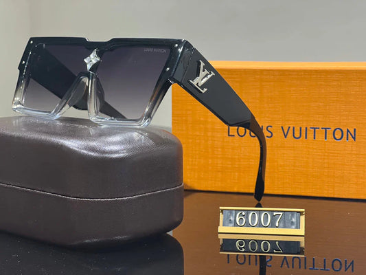 Luksuriøse store ramme solbriller l-008