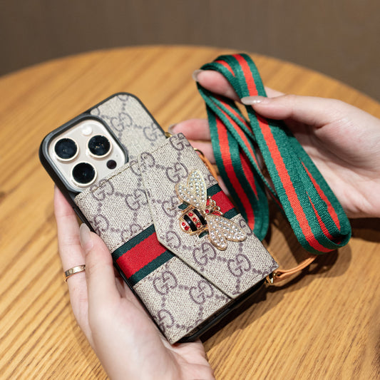 GG Advanced Crossbody iPhone -sag med kortholder og skulderrem