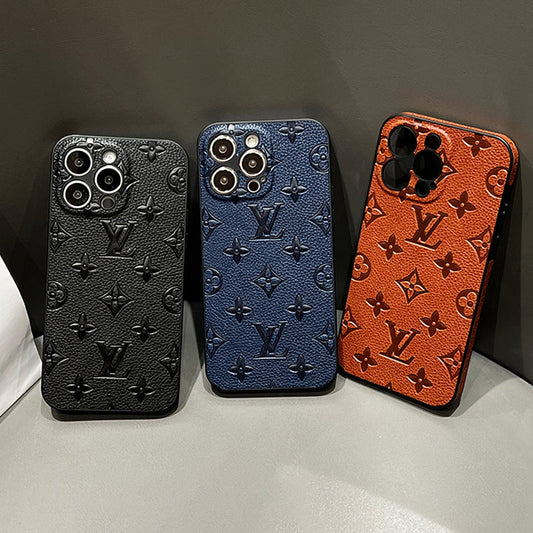 Lou színű bőr iPhone tok