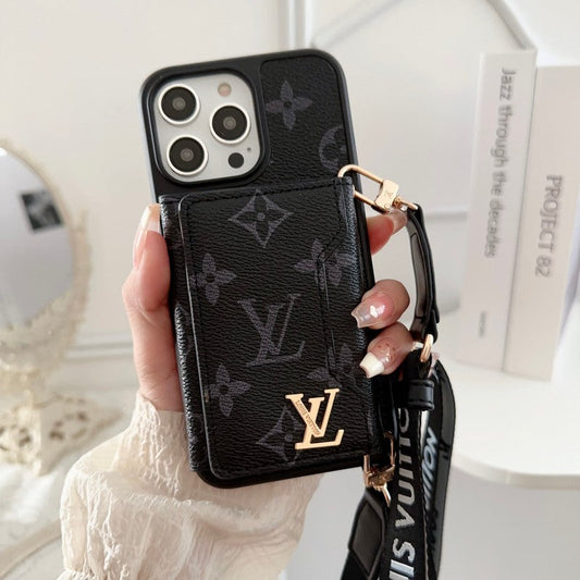 Lou side kort taske crossbody farve iPhone sag