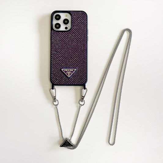PRA Crossbody Crystal iPhone Hülle