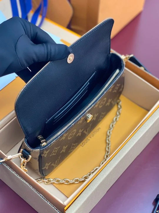 Luxury Classic Monogram Shoulder Bag