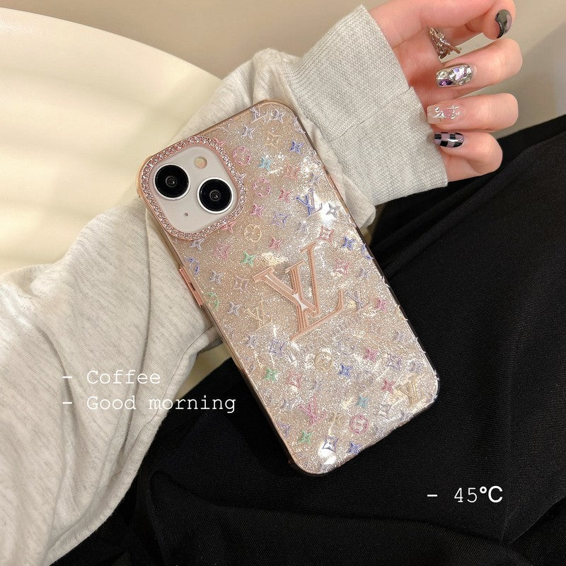 حالة iPhone Case Camera Lou Crystal