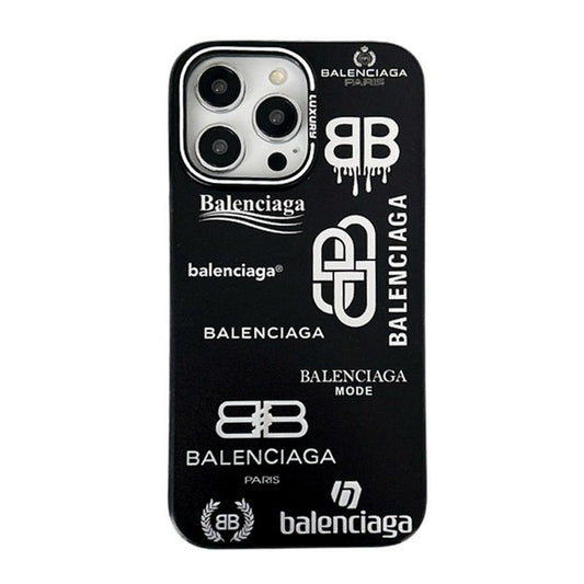 BB Black & Silver iPhone Hülle