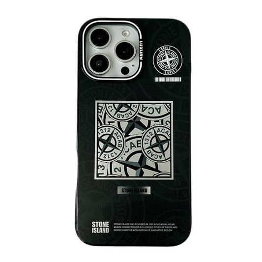 Kő fekete és kék iPhone tok