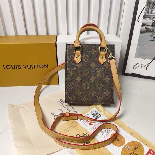Klassisk totepose med stropp for crossbody