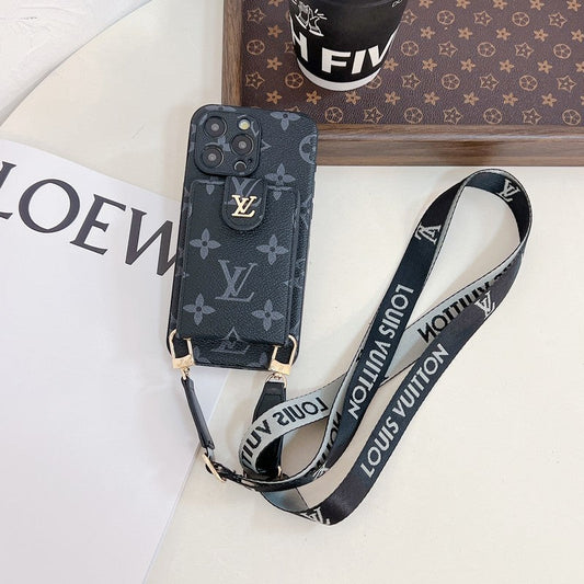Lou Card Bag Crossbody Color Chain iPhone -sag