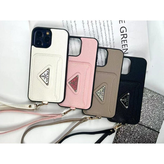 Pra Four Colors Card Bag iPhone Hülle