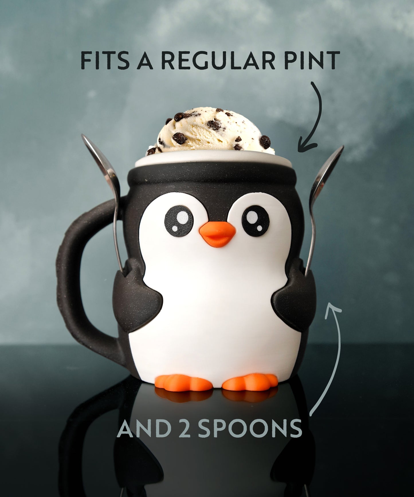 Pebbles, Penguin Ice Pint Holder