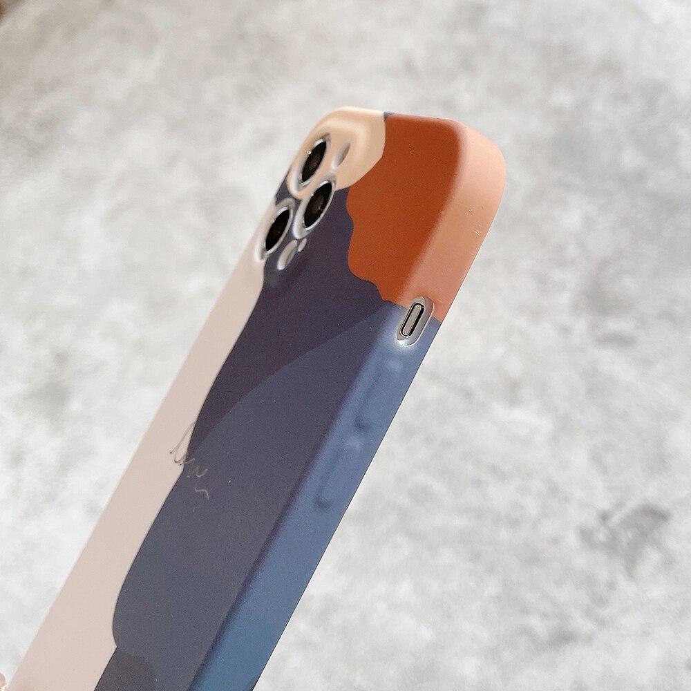 Hue absztrakt iPhone tok