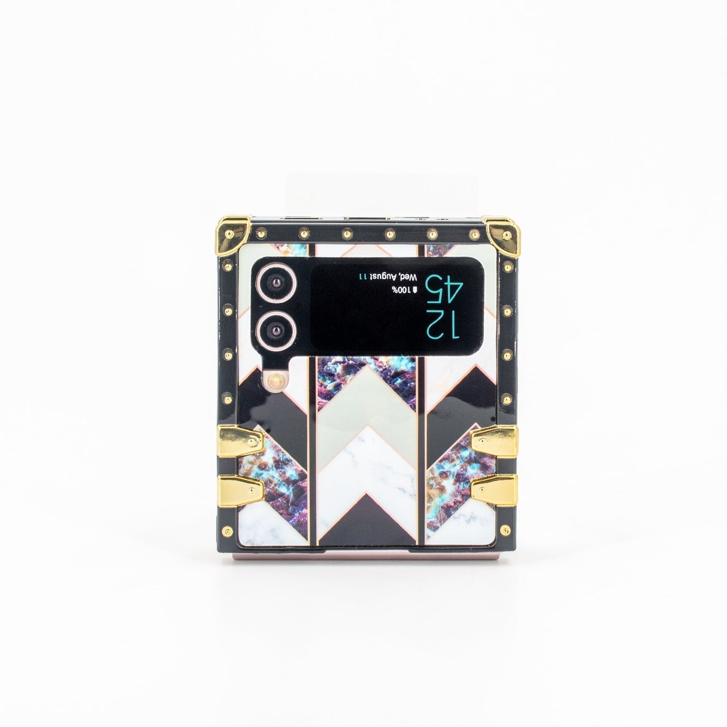 Samsung Galaxy Z Flip6/5/4/3 5G neliökotelo "kloriitti"