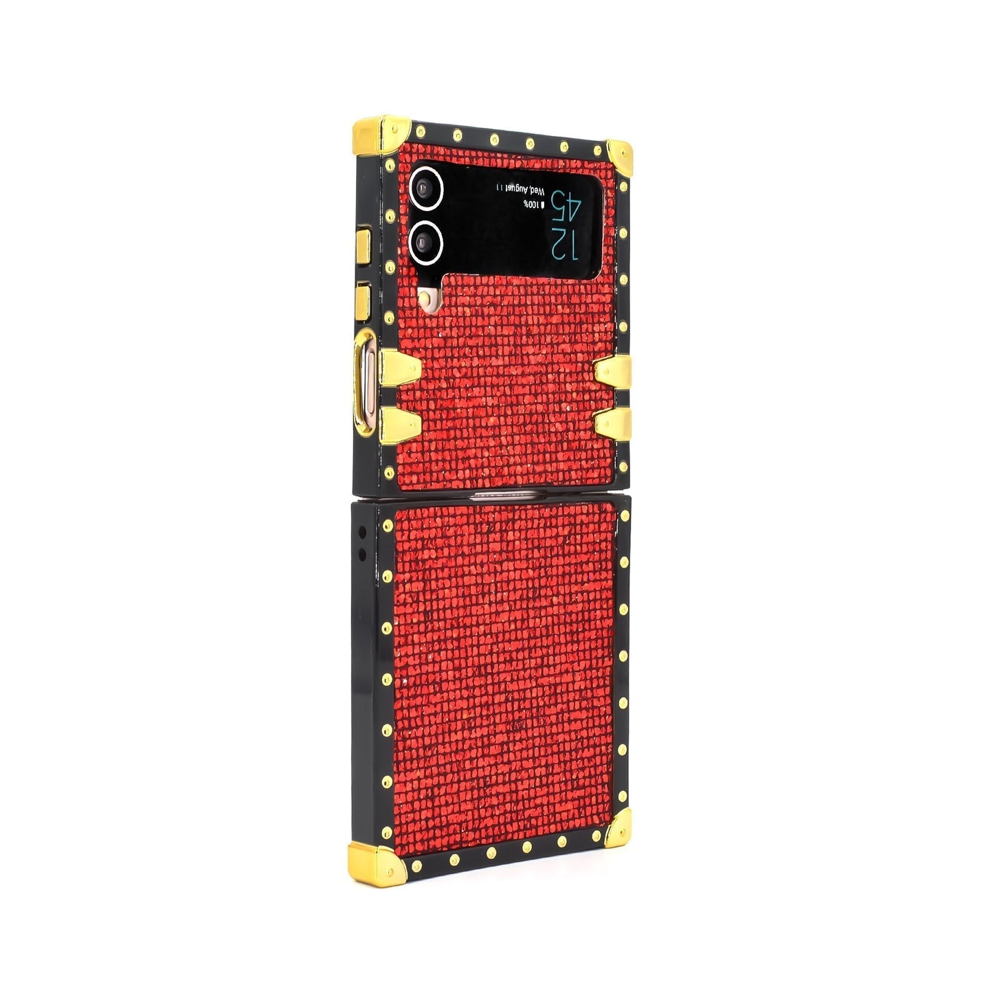 Samsung Galaxy Z Flip6/5/4/3 5G -neliökotelo "Ruby"