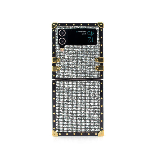 Samsung Galaxy Z Flip6/5/4/3 5G -neliötapaus "Tahitian helmi"