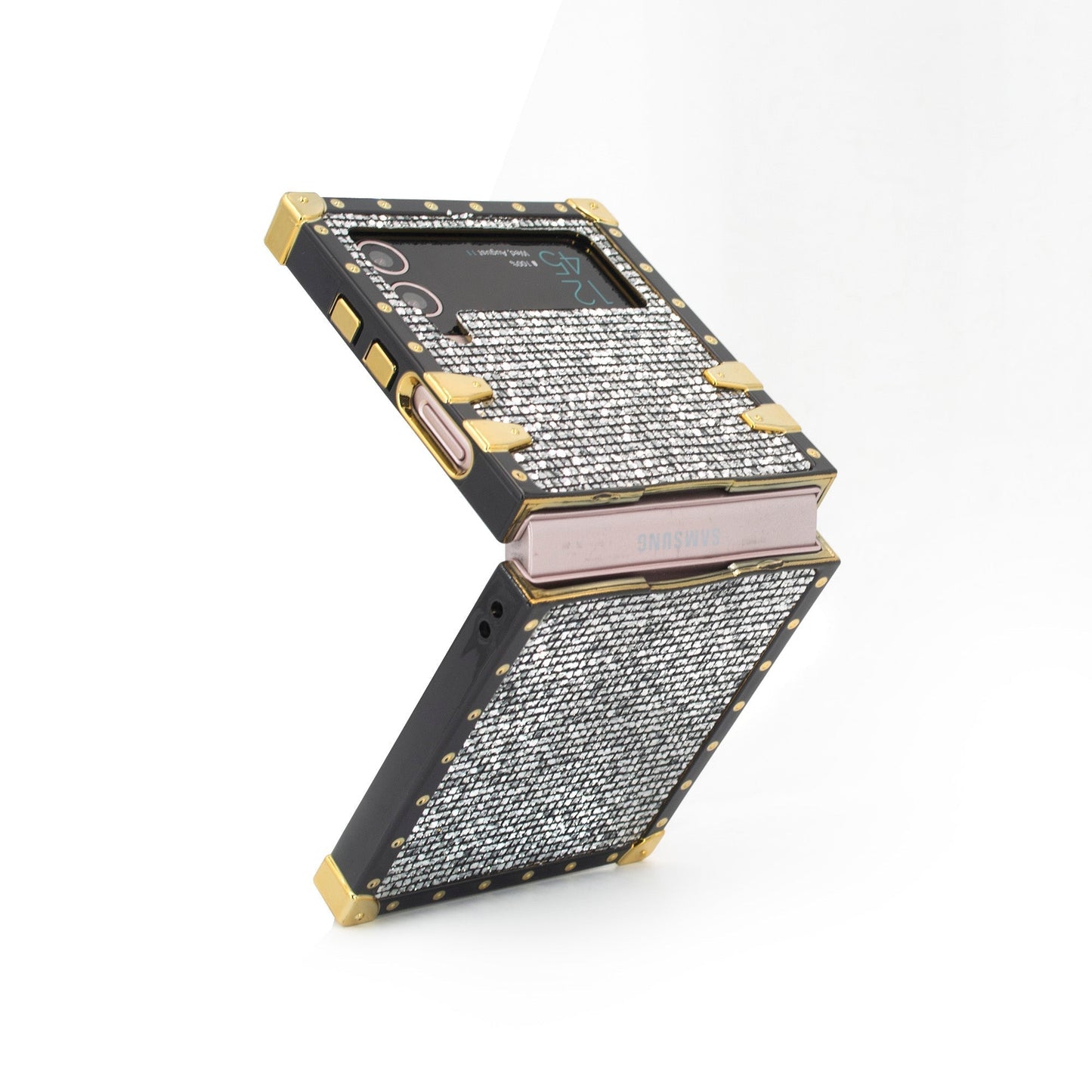 Samsung Galaxy Z Flip6/5/4/3 5G -neliötapaus "Tahitian helmi"