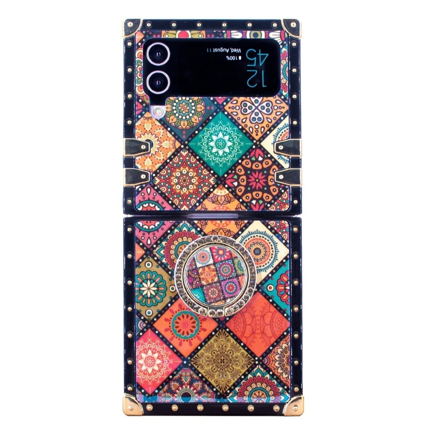 Samsung Galaxy Z Flip 6/5/4/3 5G -neliötapaus "Arizona Ring"