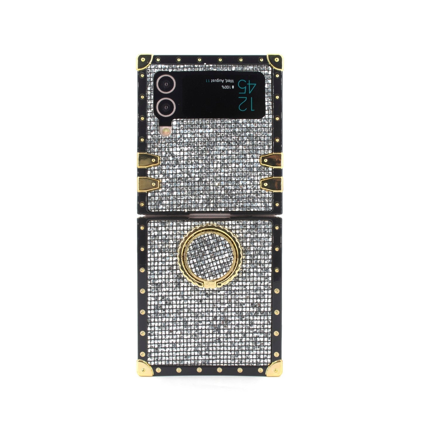 Samsung Galaxy Z Flip6/5/4/3 5G -neliötapaus "Tahitian helmirengas"