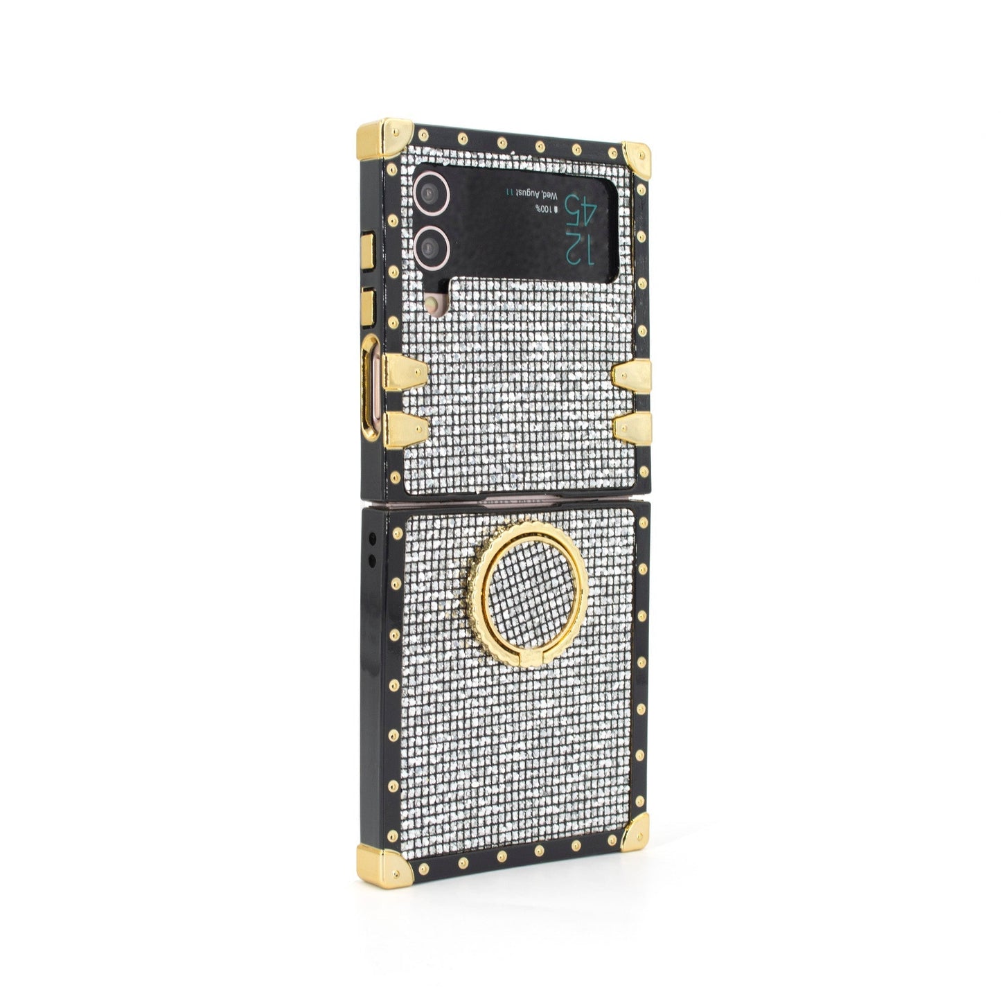 Samsung Galaxy Z Flip6/5/4/3 5G -neliötapaus "Tahitian helmirengas"
