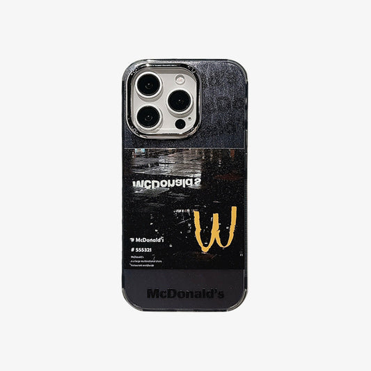Carcasă iPhone limitată | Restaurant de fast -food în ploaie