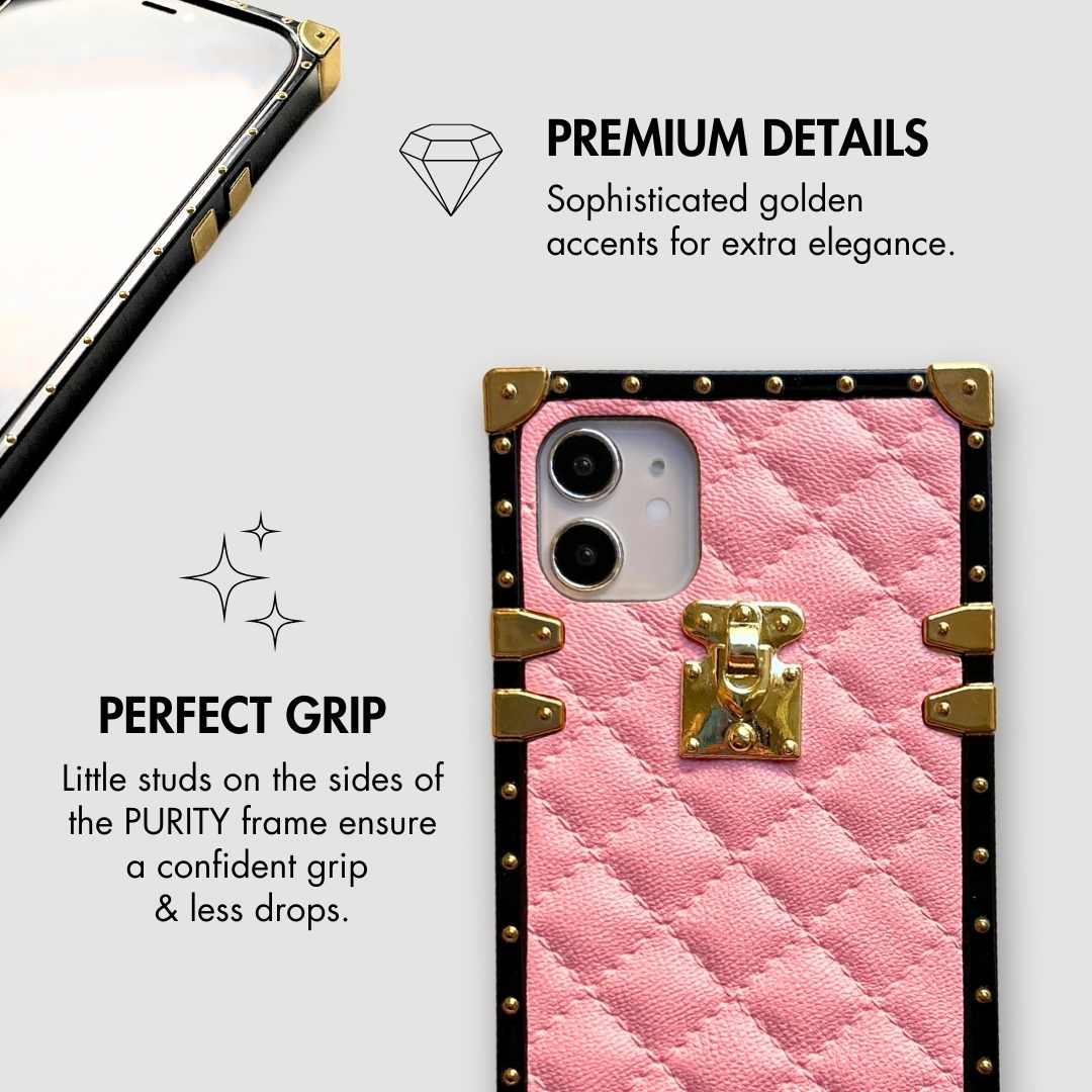 Samsung -kotelo "vaaleanpunainen nahka"
