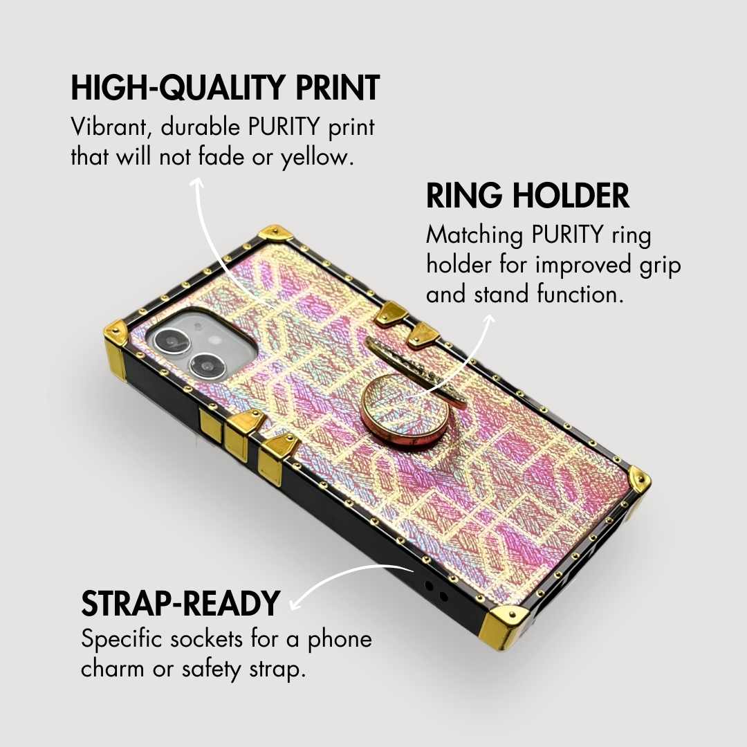Samsungin kotelo rengas "magenta"
